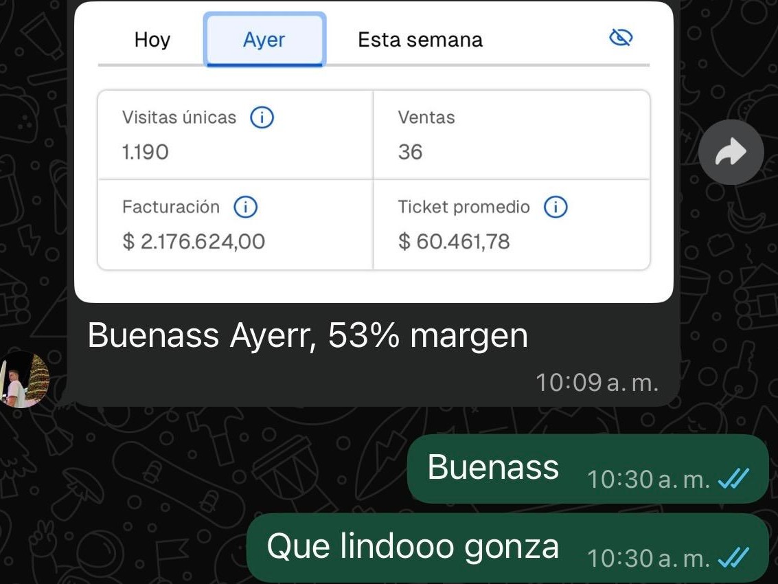 GONZA — Suplementos femeninos — WhatsApp